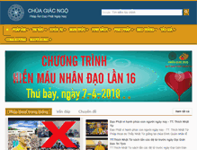 Tablet Screenshot of chuagiacngo.com